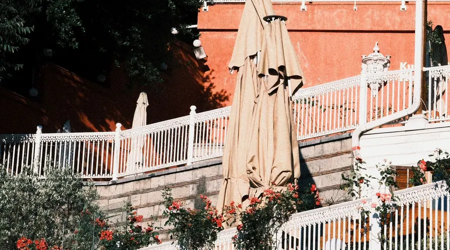 Terasa sa pogledom na Dunav